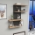 Стенна полица DESTAN 65x96x19 cm антрацит/кафява