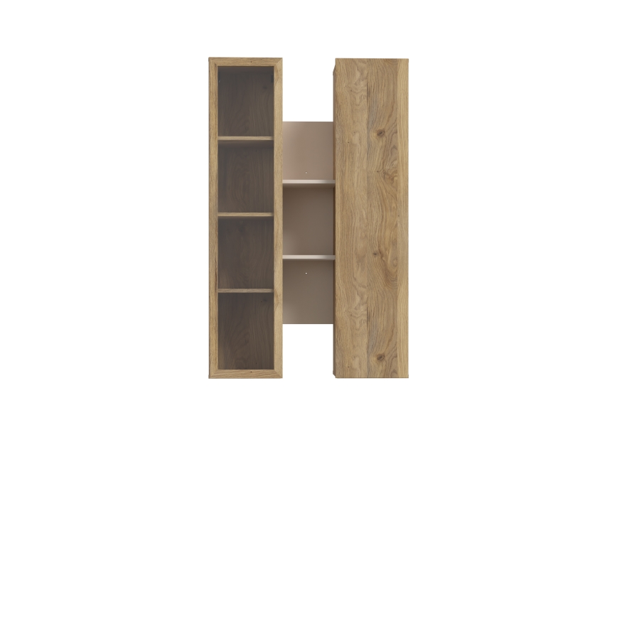 Стенна полица INAR дъб/бежова