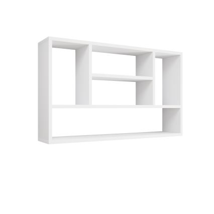 Стенна полица PAPIKO 100x60x20 см, бяла