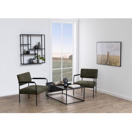 Стенна полица SARON антрацит