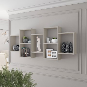 Стенна полица TRIO 161x65 см кашмир