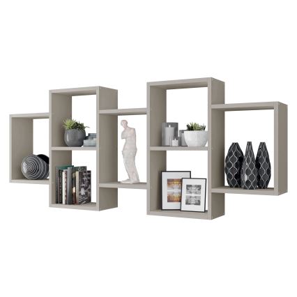 Стенна полица TRIO 161x65x18 см кашмир