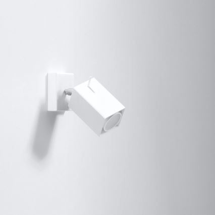 Стенна Точково осветително тяло MERIDA 1xGU10/40W/230V бяла