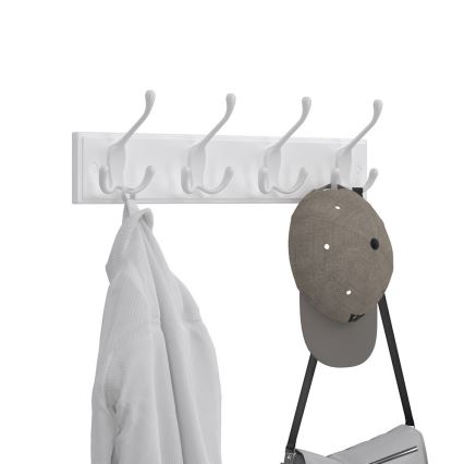 Стенна закачалка KATE бяла