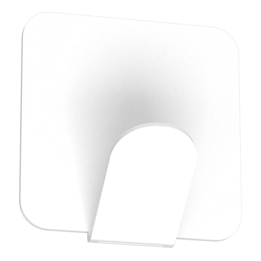 Стенна закачалка 4x4 см бял