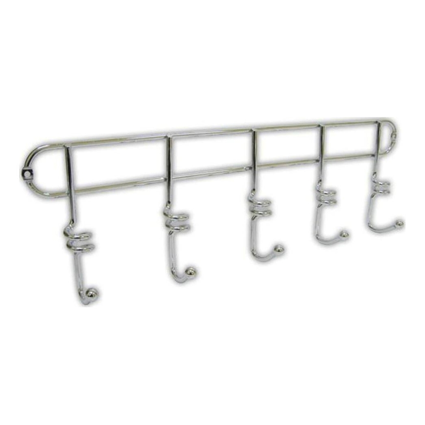 Стенна закачалка TWIST 4,3x14,5 cm лъскав хром