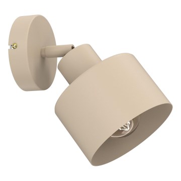 Стенно насочващо осветително тяло PARKLA 1xE27/15W/230V бежово