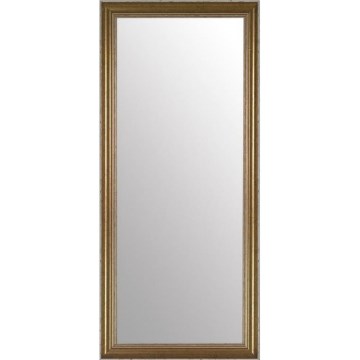 Стенно огледало CARLO 90x40 см, месинг