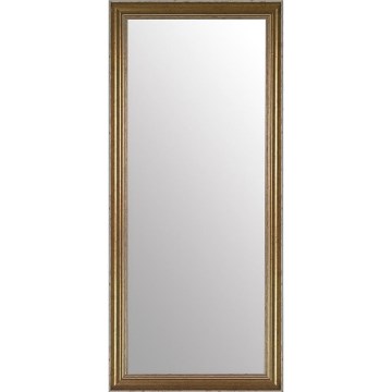 Стенно огледало ZINA 118x38 см, месинг