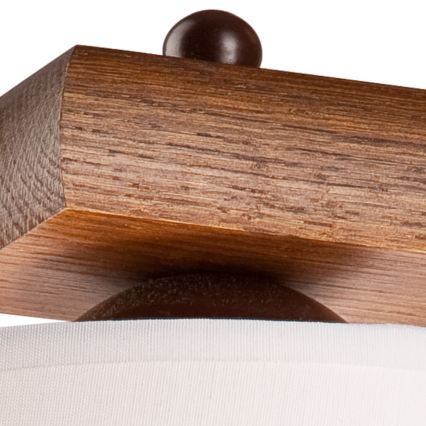 Стенно осветително тяло AIDA 1xE27/60W/230V, цвят дъб