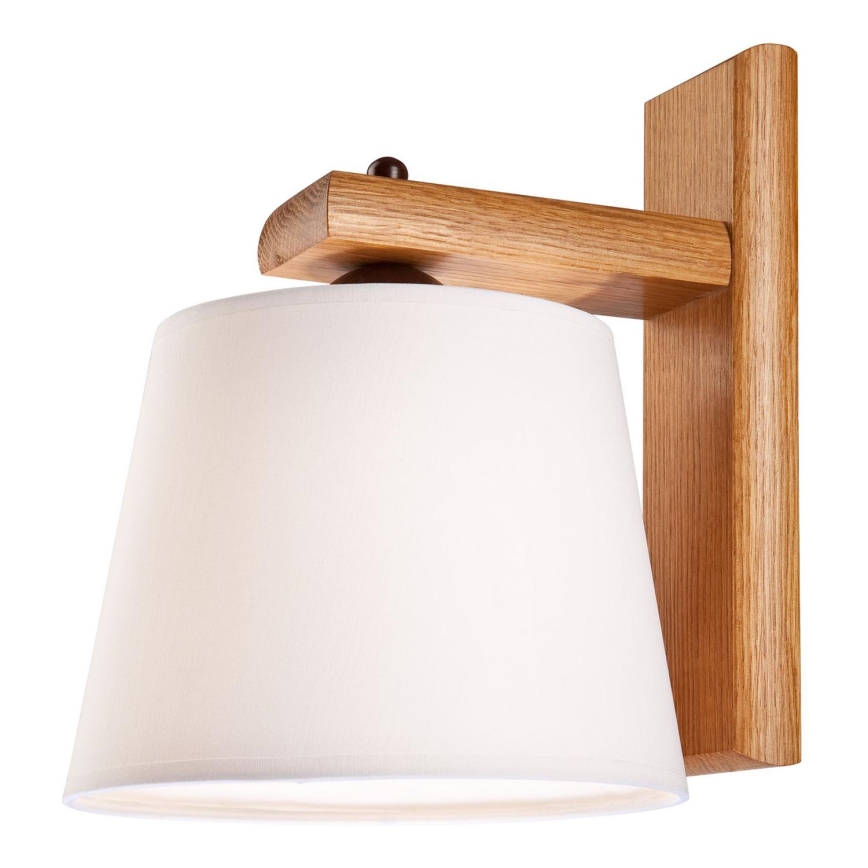 Стенно осветително тяло AIDA 1xE27/60W/230V дъб