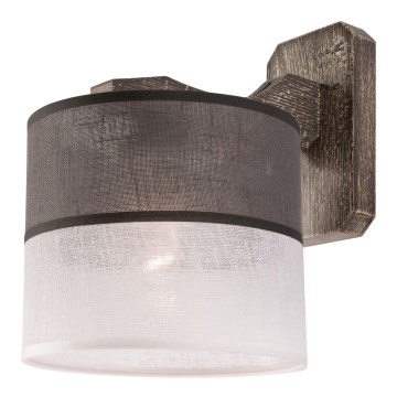 Стенно осветително тяло ANDREA 1xE27/60W/230V бук