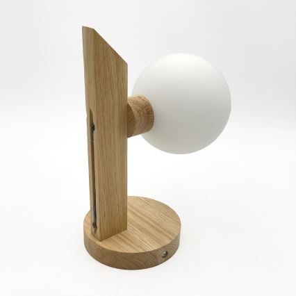 Стенно осветително тяло ANTONIO 1xG9/5W/230V дъб/бяло