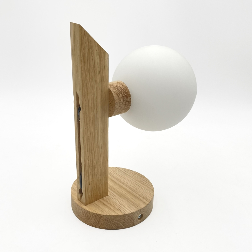 Стенно осветително тяло ANTONIO 1xG9/5W/230V дъб/бяло