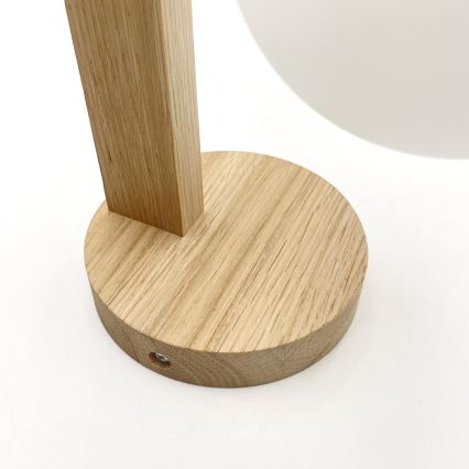 Стенно осветително тяло ANTONIO 1xG9/5W/230V дъб/бяло