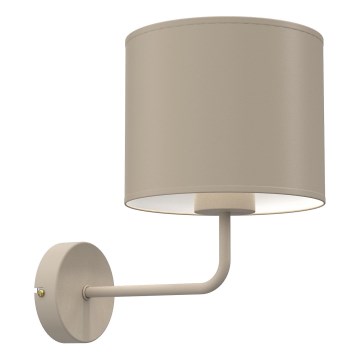 Стенно осветително тяло ARDEN 1xE27/15W/230V бежово