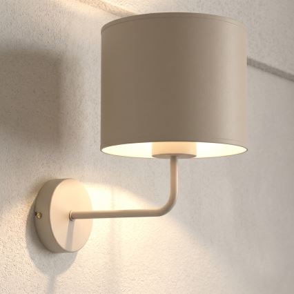 Стенно осветително тяло ARDEN 1xE27/15W/230V бежово