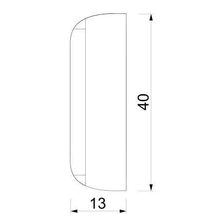Стенно осветително тяло BARBOS 2xG9/8W/230V бежово