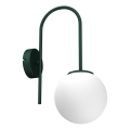Стенно осветително тяло CAMBRIDGE 1xE14/15W/230V зелено