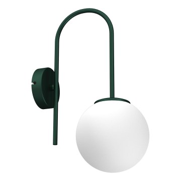 Стенно осветително тяло CAMBRIDGE 1xE14/15W/230V зелено