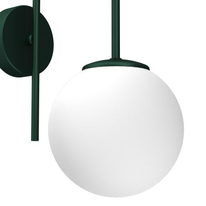 Стенно осветително тяло CAMBRIDGE 1xE14/15W/230V зелено