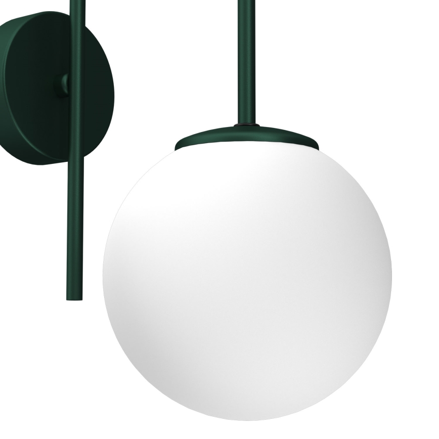 Стенно осветително тяло CAMBRIDGE 1xE14/15W/230V зелено