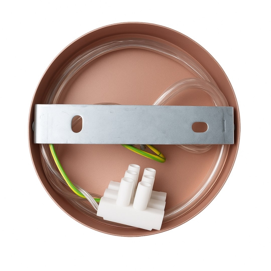 Стенно осветително тяло CAPITAL 1xGX53/15W/230V розово злато