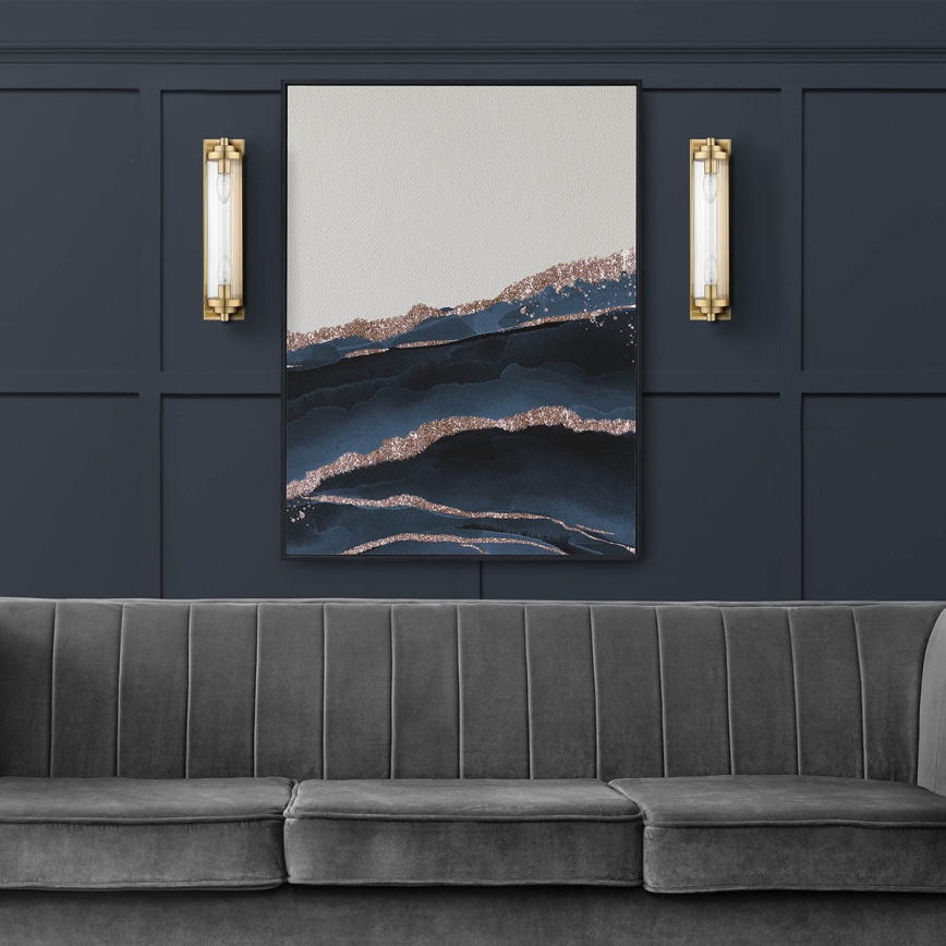 Стенно осветително тяло LORENZO 2xE14/40W/230V златисто