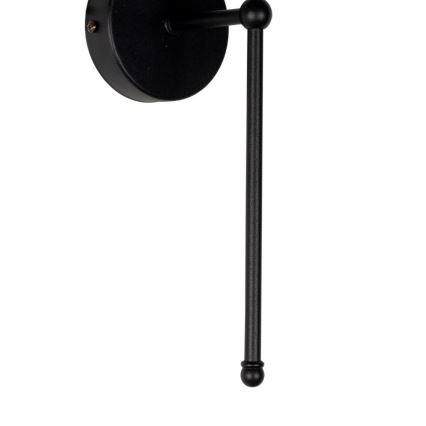 Стенно осветително тяло MADELA 1xE14/40W/230V бяло/черно