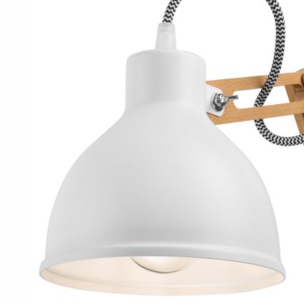 Стенно осветително тяло MARCELLO 1xE27/60W/230V бук