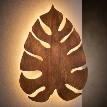 Стенно осветително тяло MONSTERA 3xG9/8W/230V кафяво