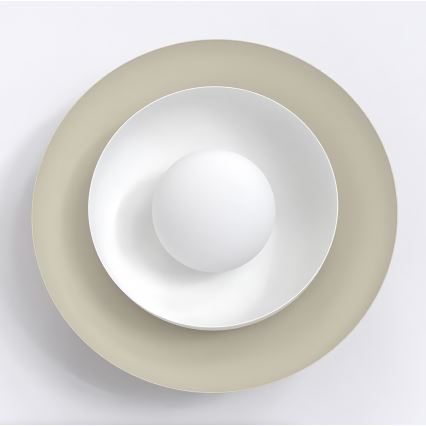 Стенно осветително тяло POPPI 1xG9/8W/230V бежово/бяло