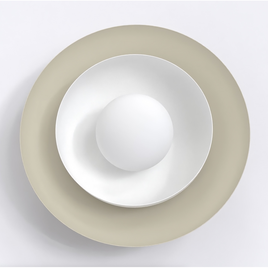 Стенно осветително тяло POPPI 1xG9/8W/230V бежово/бяло