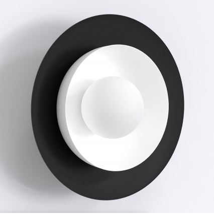 Стенно осветително тяло POPPI 1xG9/8W/230V черно/бяло