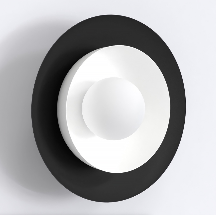 Стенно осветително тяло POPPI 1xG9/8W/230V черно/бяло