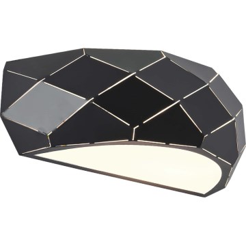 Стенно осветително тяло REUS 1xE27/40W/230V черно