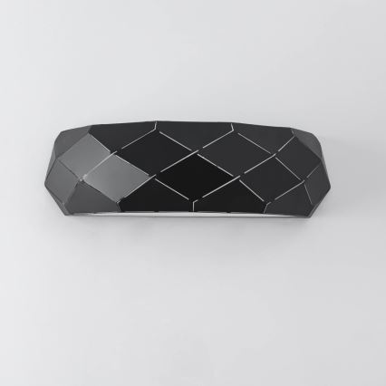 Стенно осветително тяло REUS 1xE27/40W/230V черно