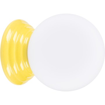 Стенно осветително тяло за баня ZORI 1xG9/8W/230V IP44 жълто