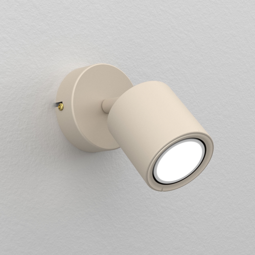 Стенно точково осветително тяло DEMIA 1xGU10/8W/230V бежово