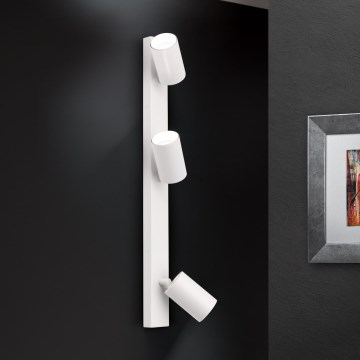 Стенно точково осветително тяло SEAN 3xGU10/13W/230V бяло