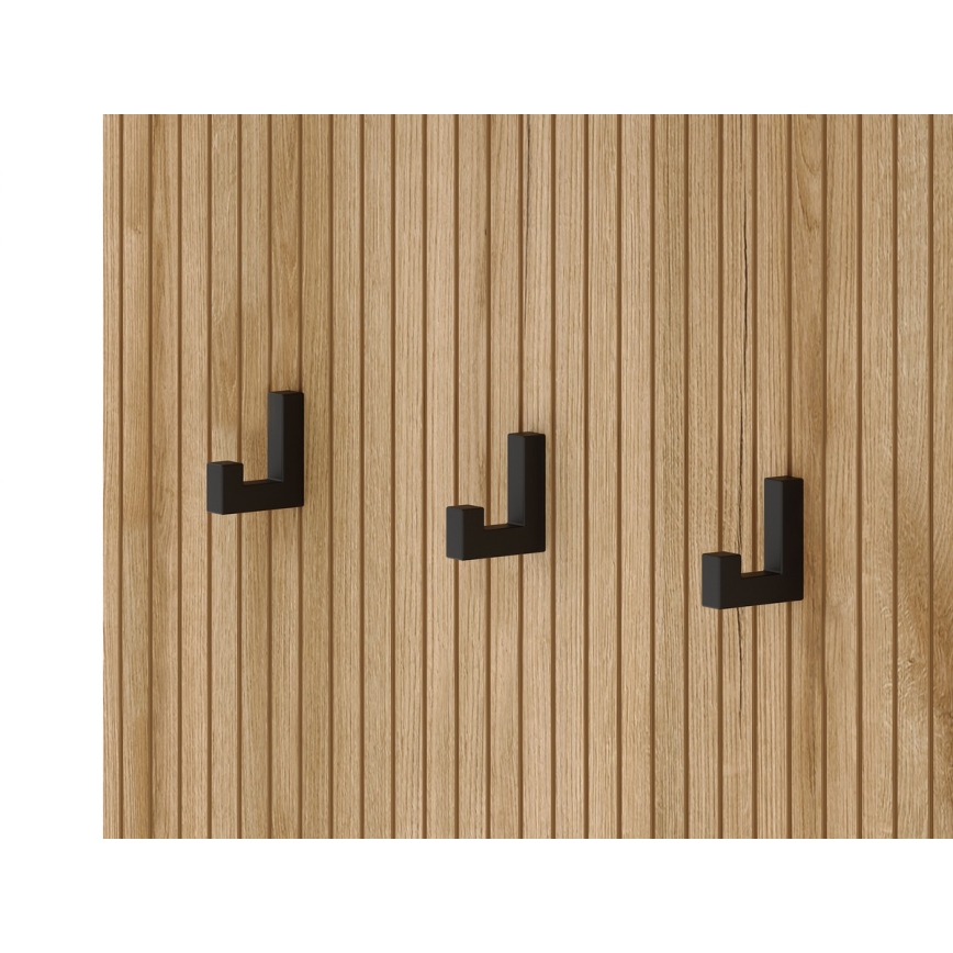 Sтенка за антре със огледало SVEN кафяв/графит