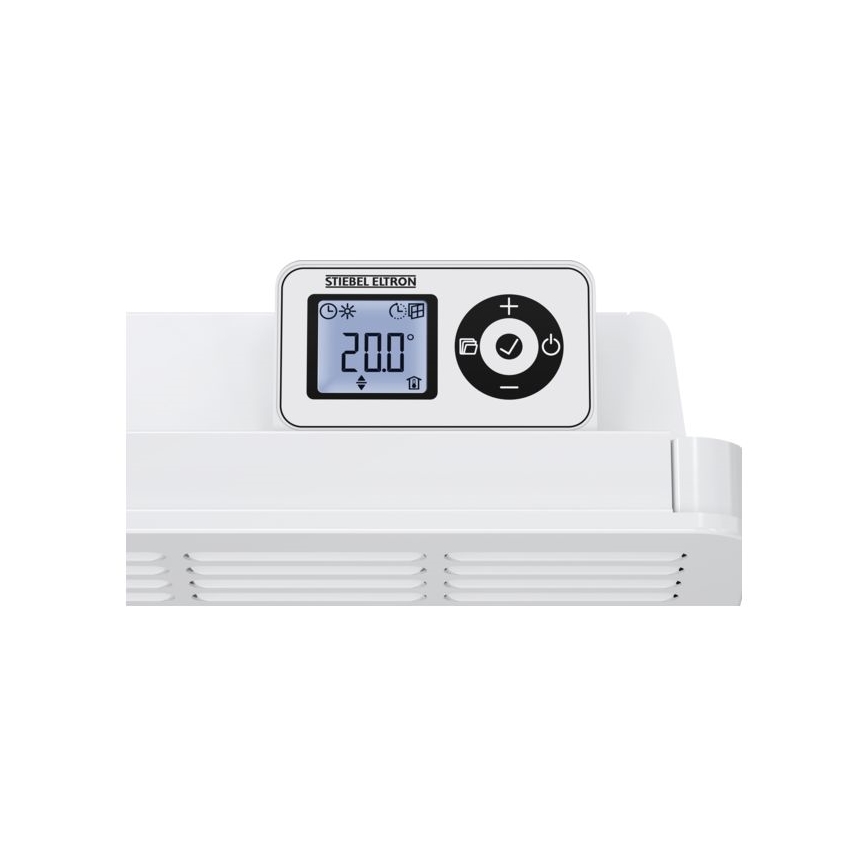Stiebel Eltron - Конвектор за стена с LCD дисплей и електронен термостат 2500W/230V IP24