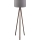 Стойна лампа AYD 1xE27/40W/230V кафяво/сиво