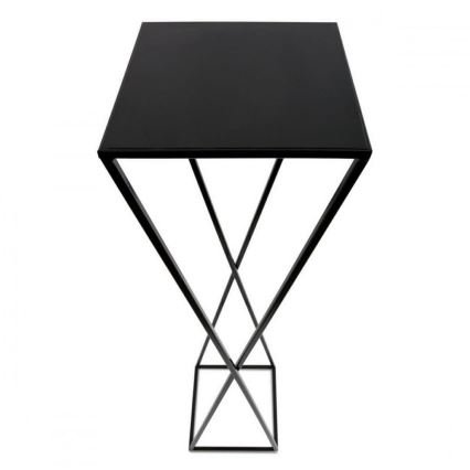 Стойка за цветя 100x24 черна