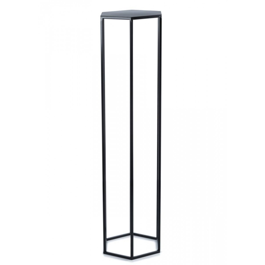 Стойка за цветя 100x24 см черен