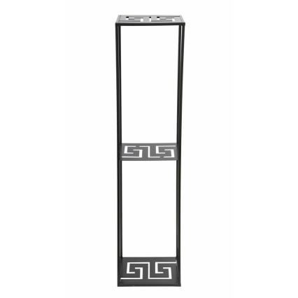 Стойка за цветя 100x24 см черен