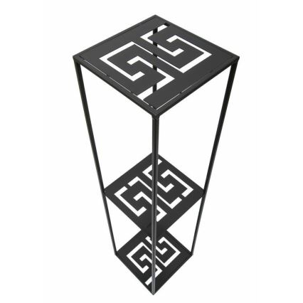 Стойка за цветя 100x24 см черен