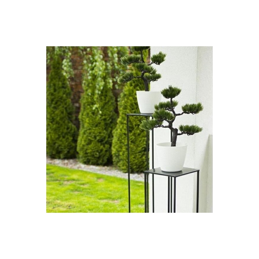 Стойка за цветя 100x24 см черен