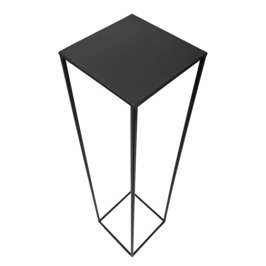 Стойка за цветя 100x24 см черен