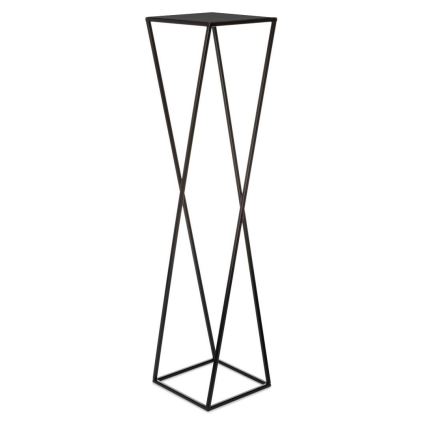 Стойка за цветя 100x24 см черен